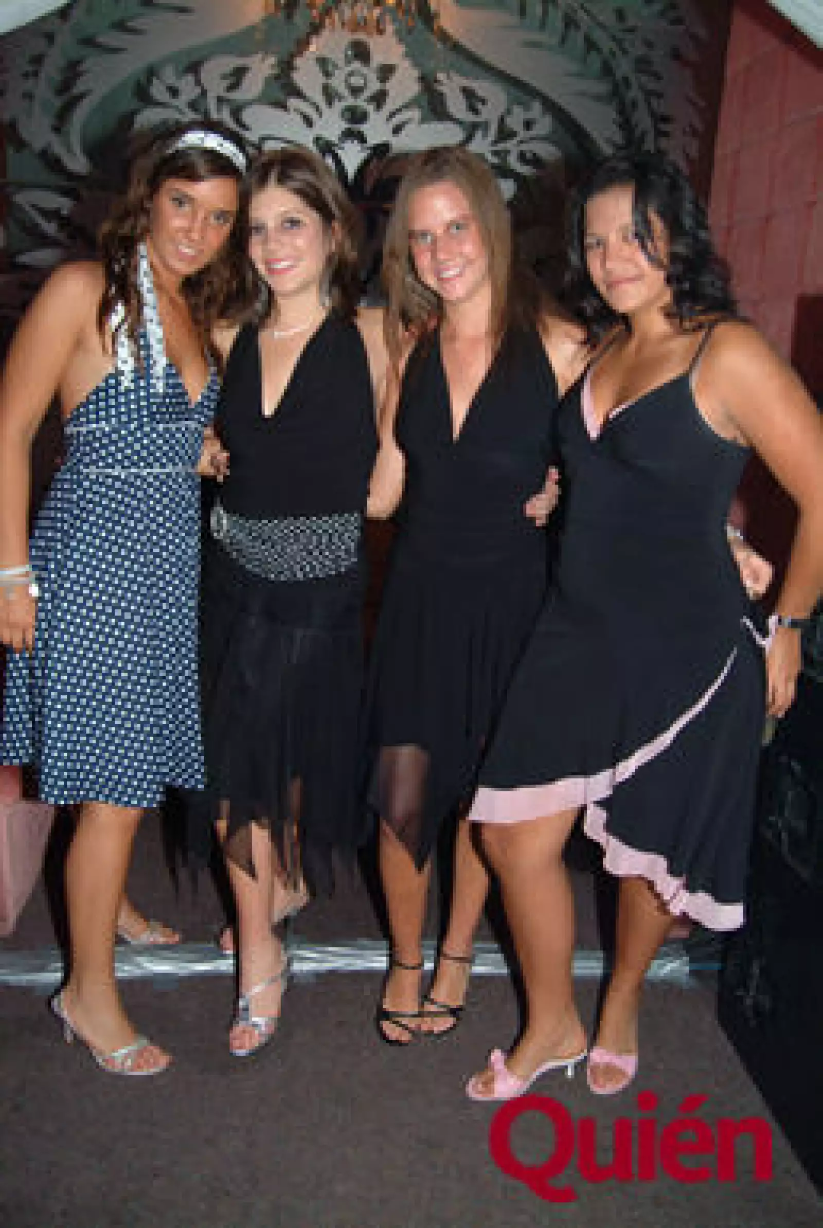 Paola Becker, Barbara Slim, Elizabeth Farra, Guadalupe Cárdenas