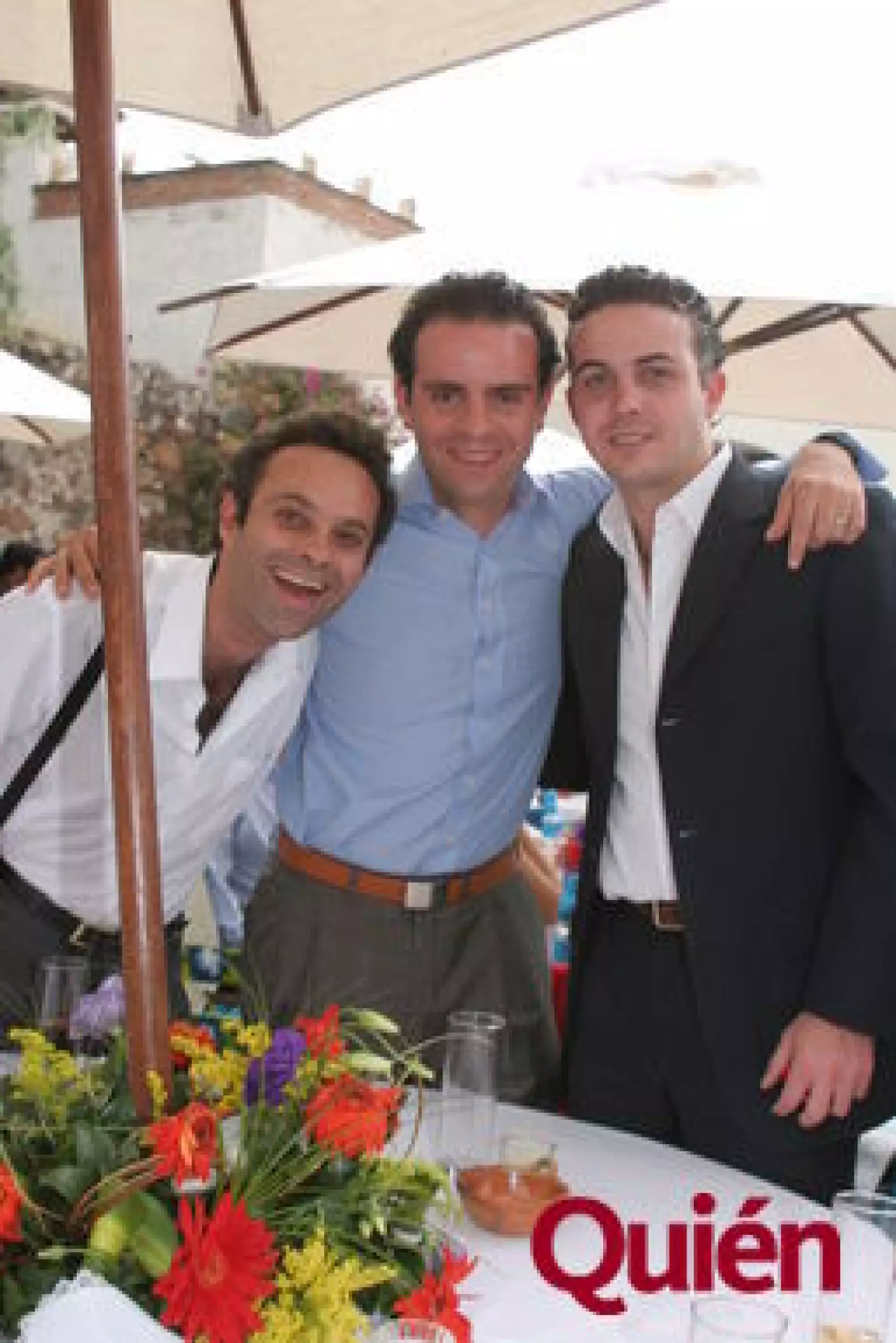Pablo Lebrija, Gonzálo Saenz, José Juan López