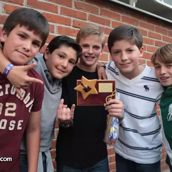 Diego Cordero, Andrés Sandoval, Josu Garritz, Bernardo Escobar y Andrés Ponce