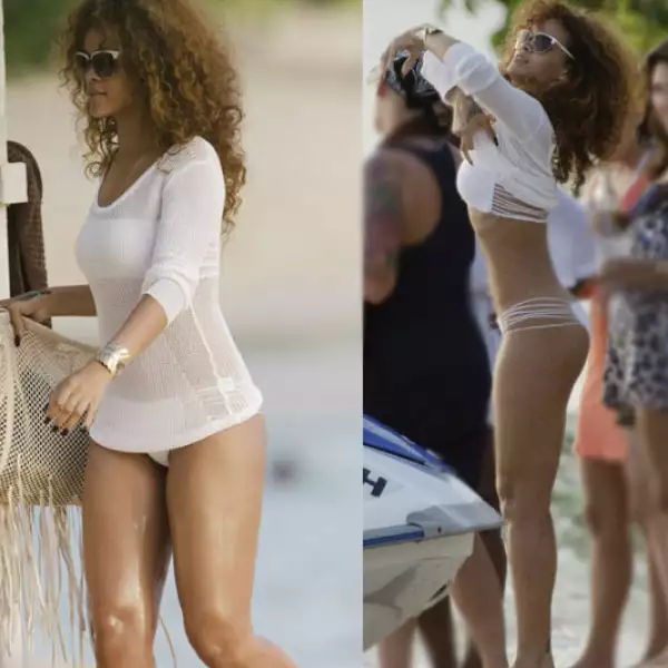 Rihanna dejó impactados a todos durante sus vacaciones en Barbados hace unos meses.