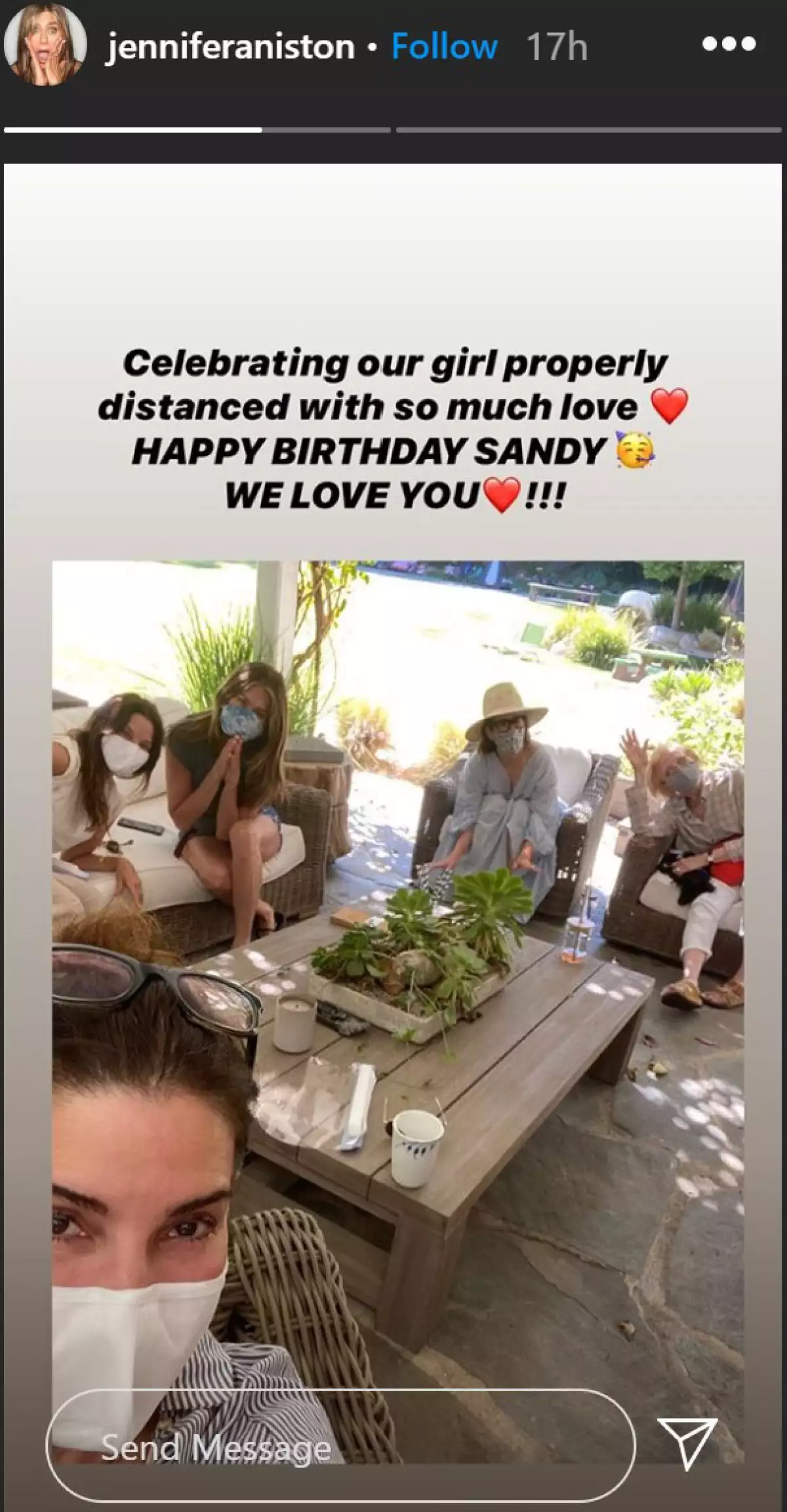 Instagram de Jennifer Aniston