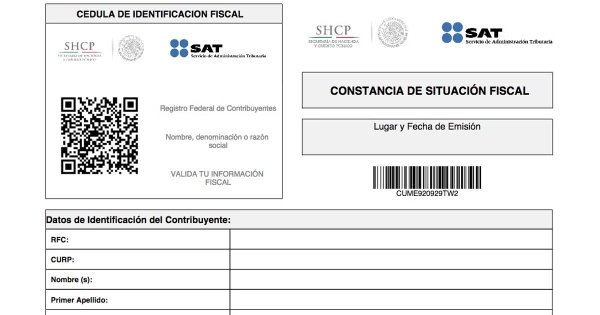 Constancia de situación fiscal podría dejarte sin quincena próximamente 1 fecha limite para constancia de situacion fiscal