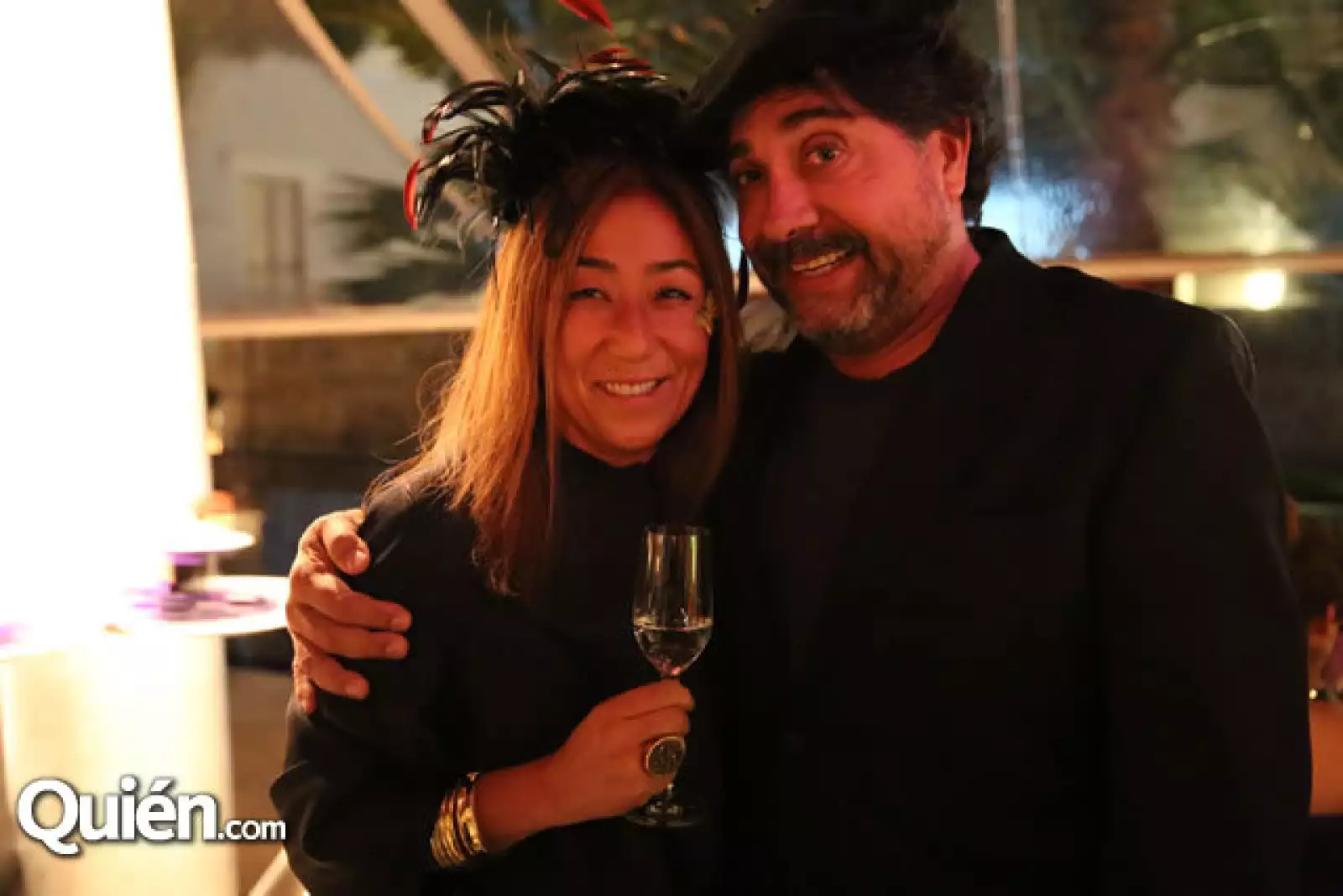 Sharon Marteens y Ricardo Garrido