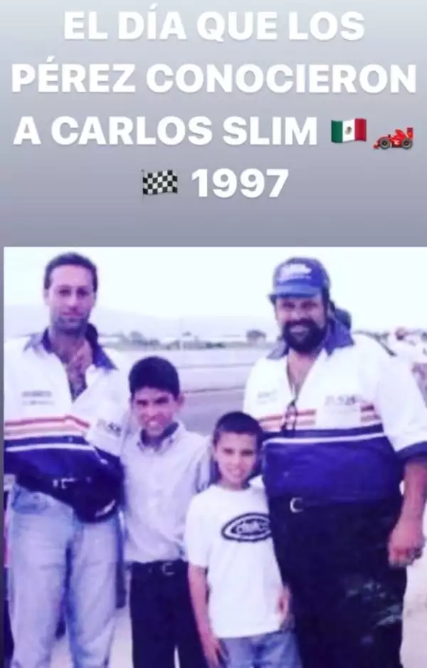 El día que Checo Pérez y Carlos Slim se conocieron 2.jpg