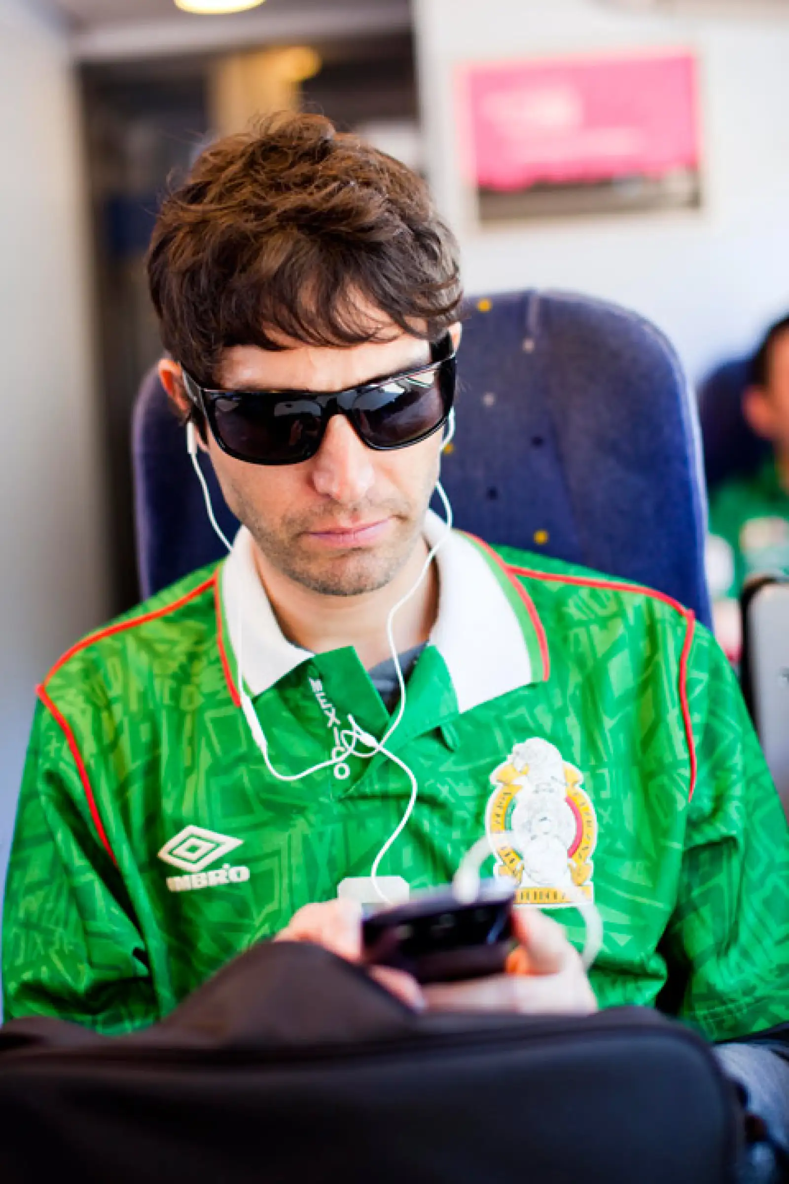 Benny es un melómano de corazón y durante este viaje escuchó su música favorita.