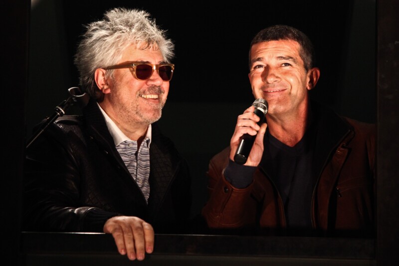 Pedro Almodóvar y Antonio Banderas