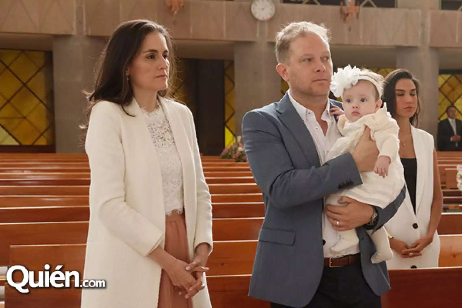 Dana Landa, Francisco y Pía Santamaría