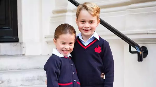 príncipe George y princesa Charlotte