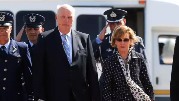 Rey Harald de Noruega y la reina Sonia 