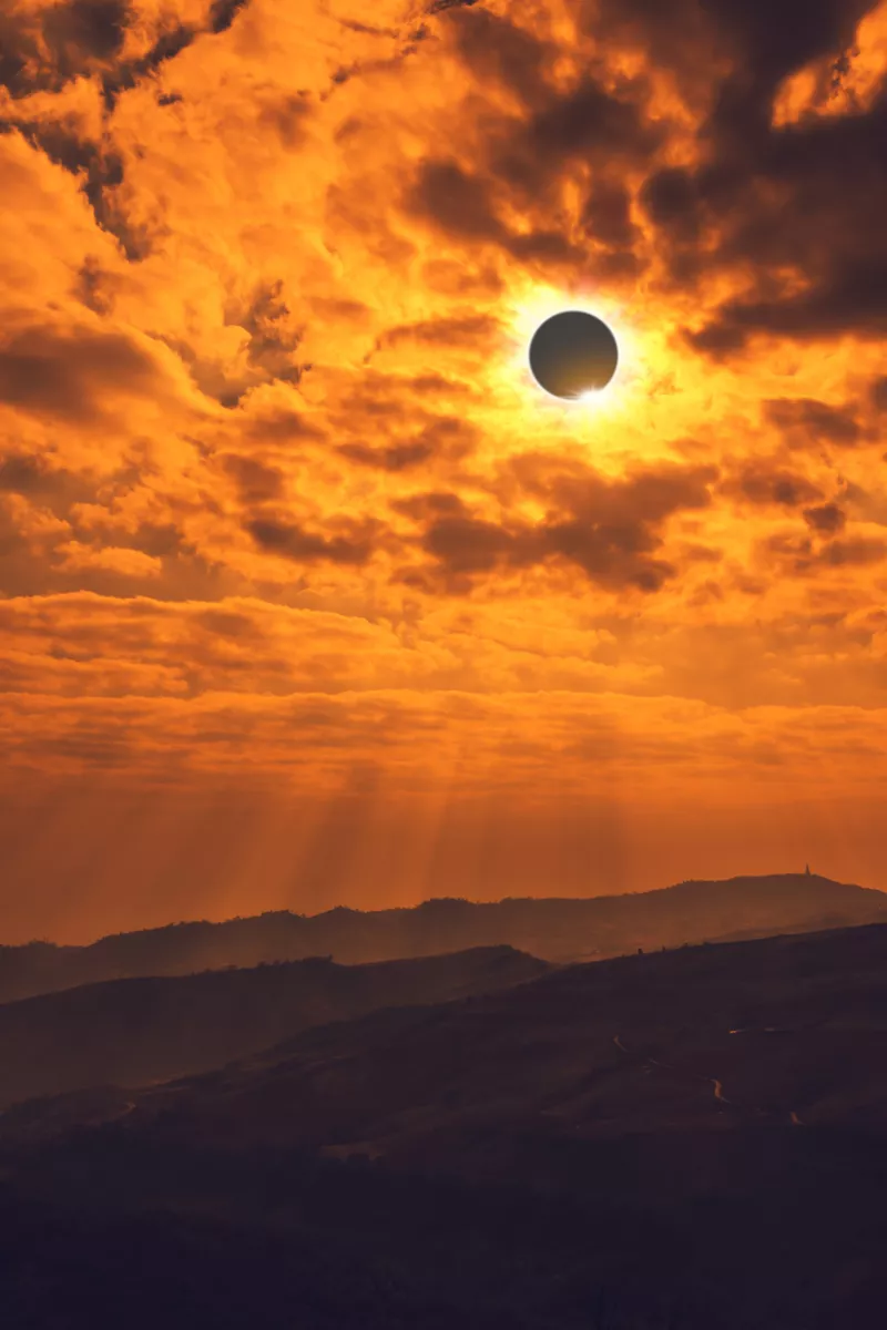 Total solar eclipse.