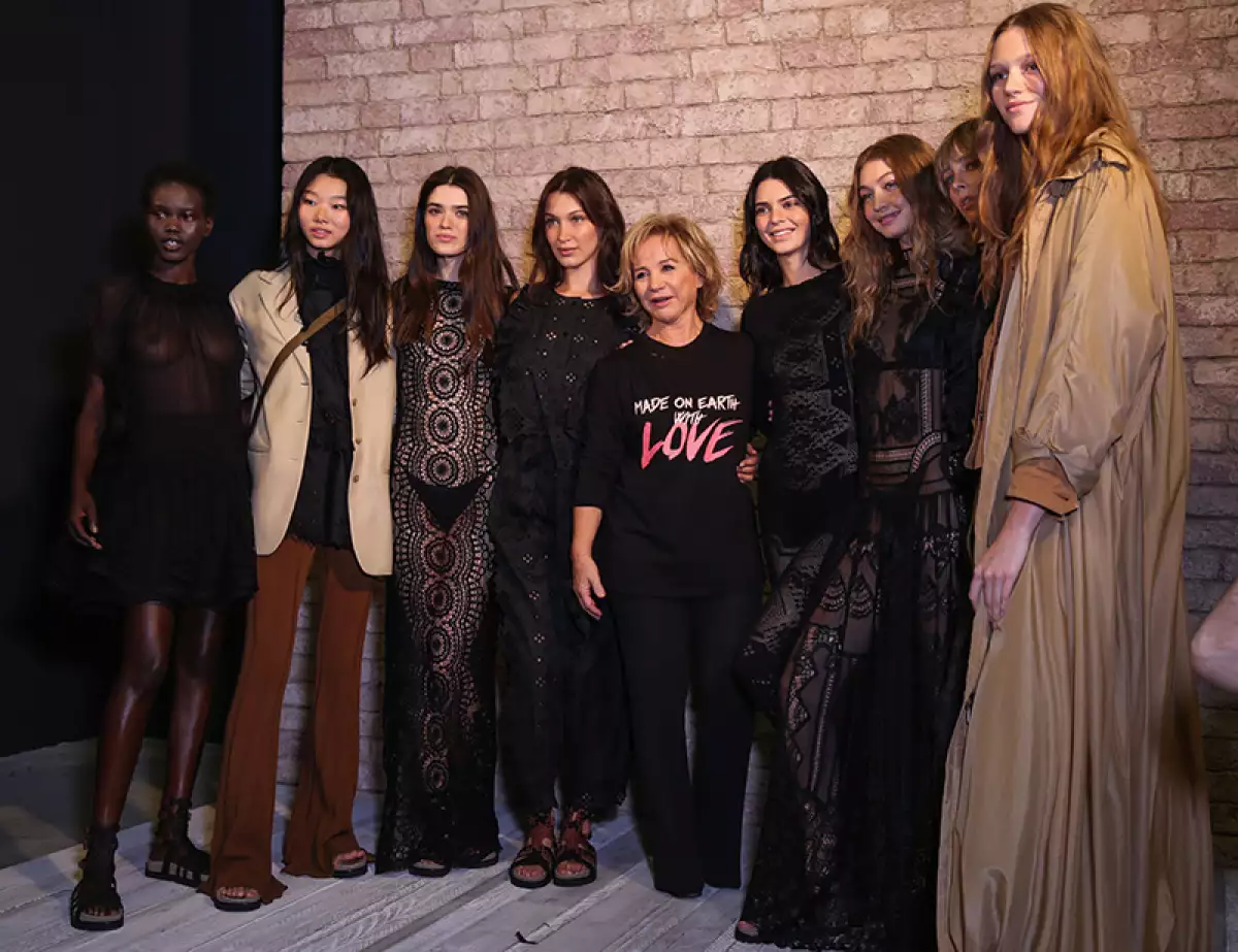 Alberta Ferretti show, Backstage, Spring Summer 2019, Milan Fashion Week, Italy - 19 Sep 2018