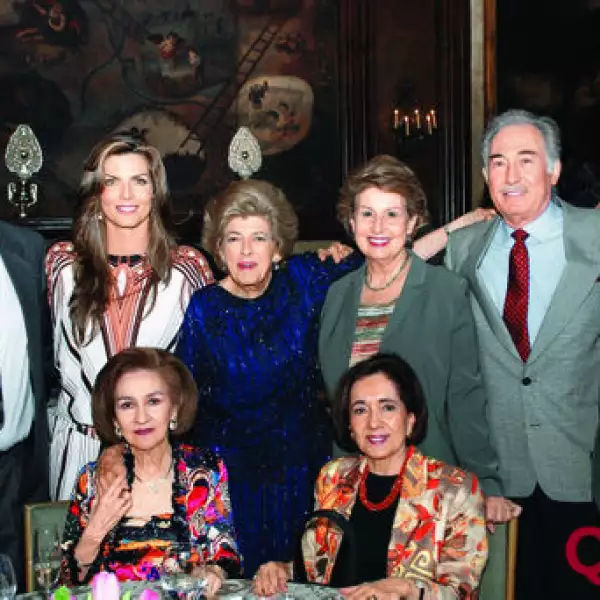Amadeo Miret, Montserrat, Rosita, Amparo Cardenas de Arzuaga, Rodrigo Arzuaga, Horacio Gonzalez Santos, Maria Garza de Blanco, Conchita de Glez Santos