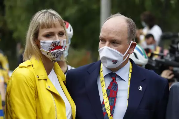 Princesa Charlène y el príncipe Alberto de Mónaco 