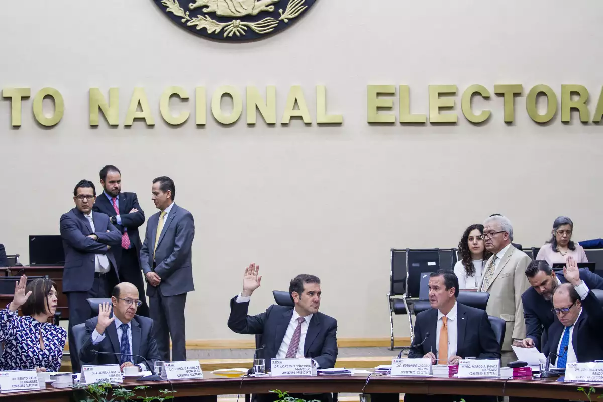En sesión