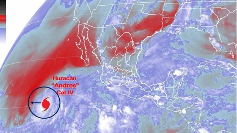 lluvias huracán Andrés