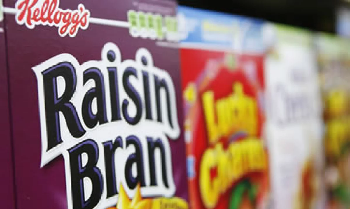 Las ventas de Kellogg en su negocio de alimentos para el dsayuno, cayeron 2.2% en el tercer trimestre del año. (Foto: Reuters)