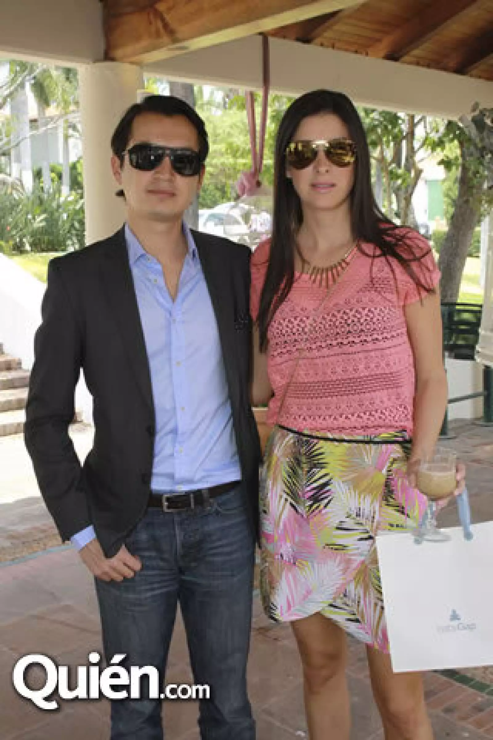 Joel Hernández e Isabel Orozco