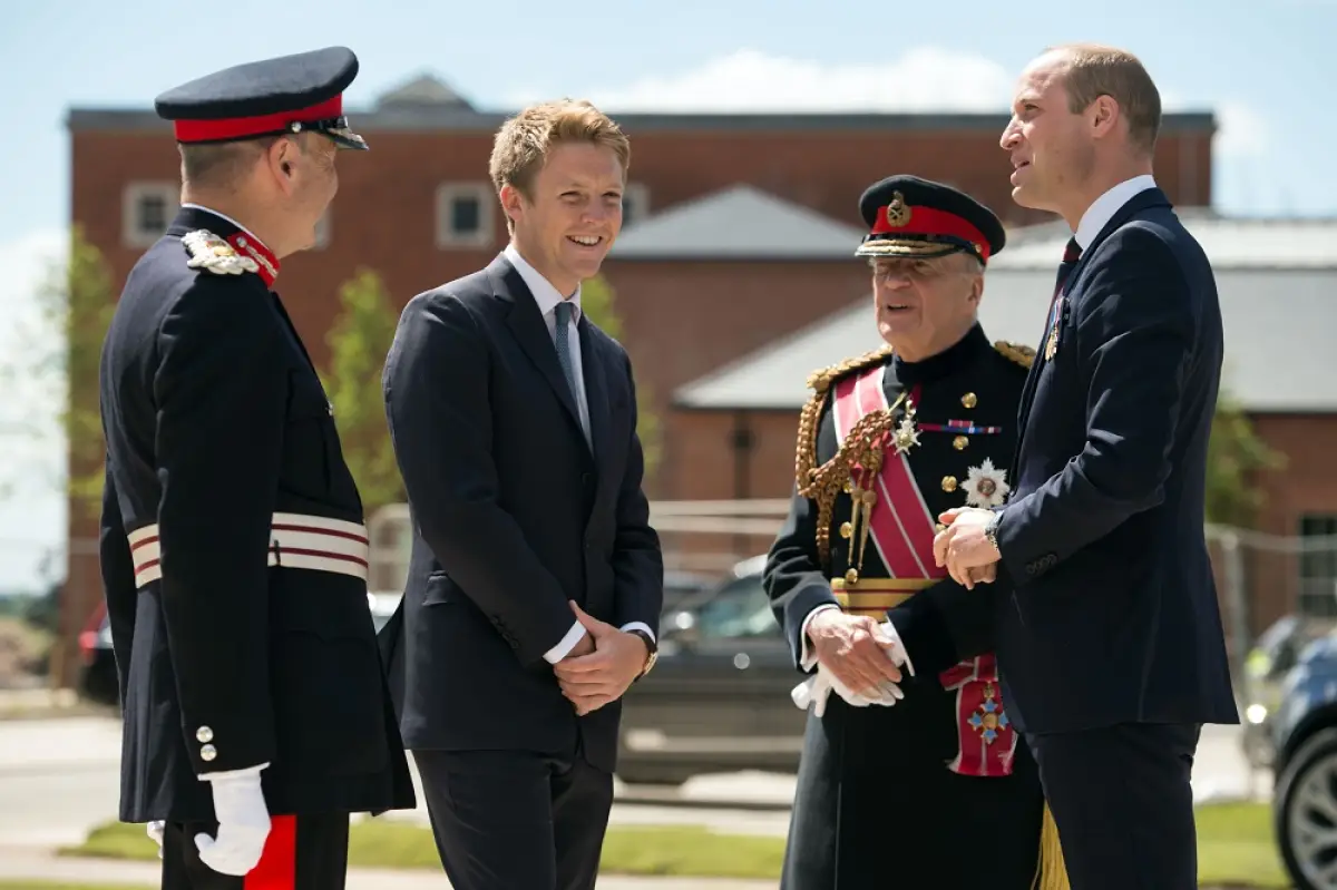 Hugh Grosvenor  y el príncipe William