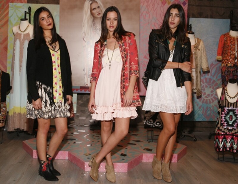 Georgina Ampudia, Michelle Díaz Andersson y Chloe Amutio.