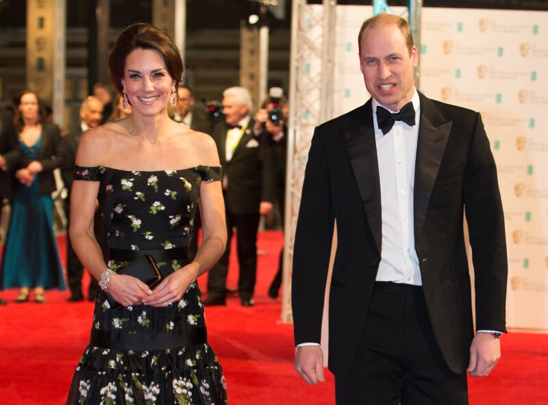 Kate y William en los BAFTA awards