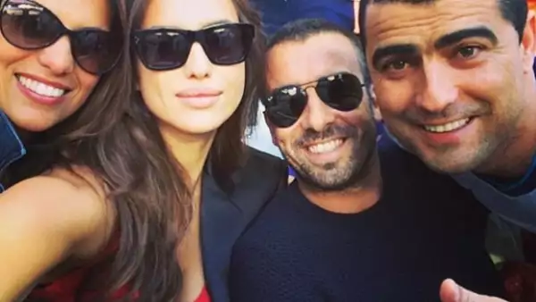 El jugador del Real Madrid levantó la copa, anotó un penal, se quitó la playera para festejar y tuvo el apoyo de Irina Shayk, su guapa novia en el estadio en todo momento.