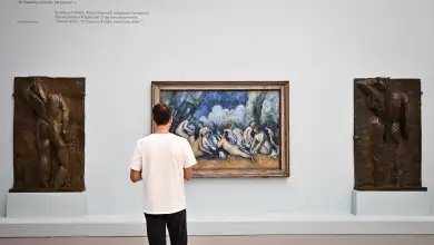 Paul Cézanne y sus admiradores Picasso, Matisse y Gauguin, en el centro de una muesta en París