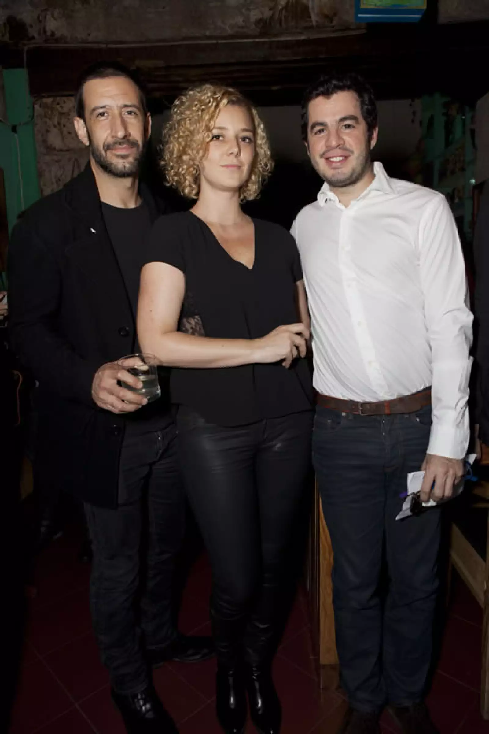 José María Yazpik, Johanna Murillo y Rodrigo Peñafiel.