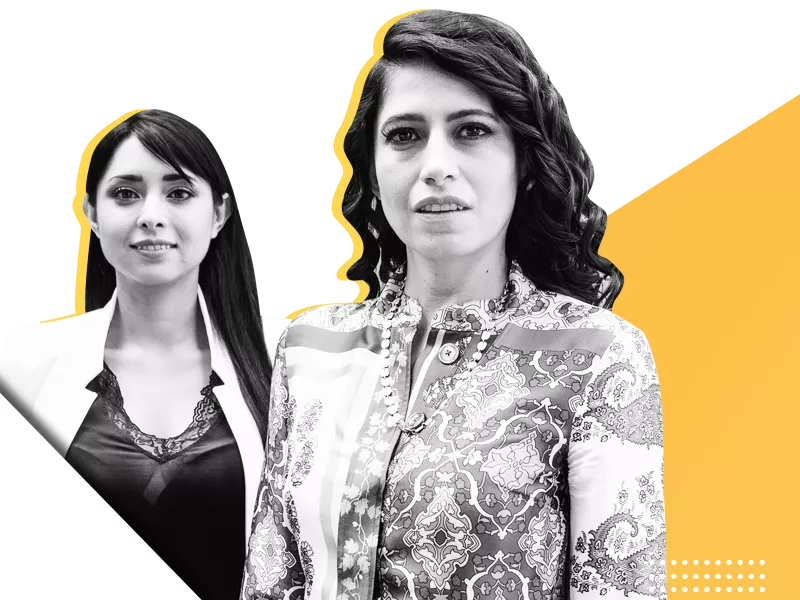 Estefania Medina Ruvalcaba y Adriana Greaves Muñoz