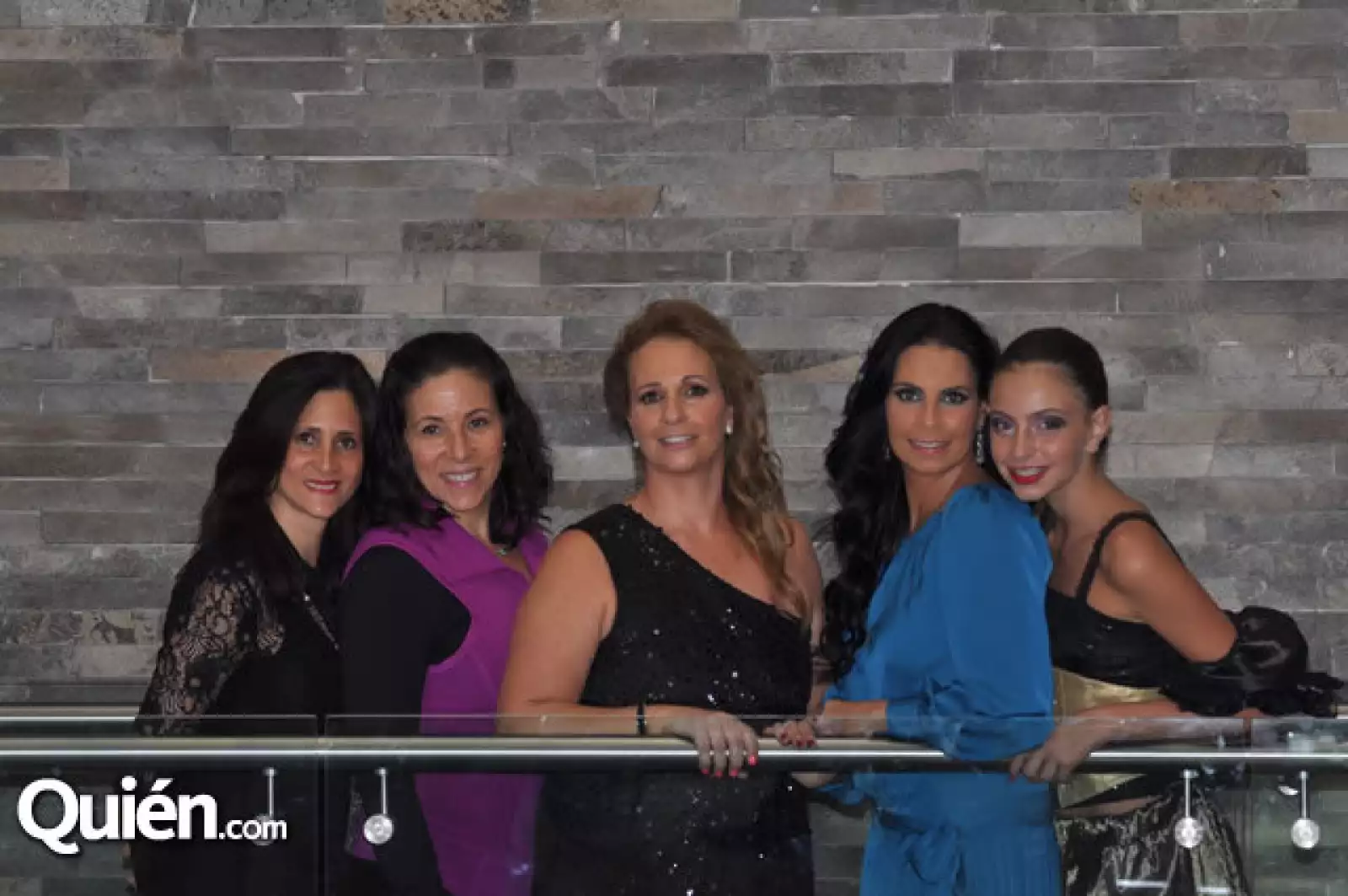 Betty Husni,Sara Hemsani,Raquel Shamah,Jackie Shamah y Esther Penhos