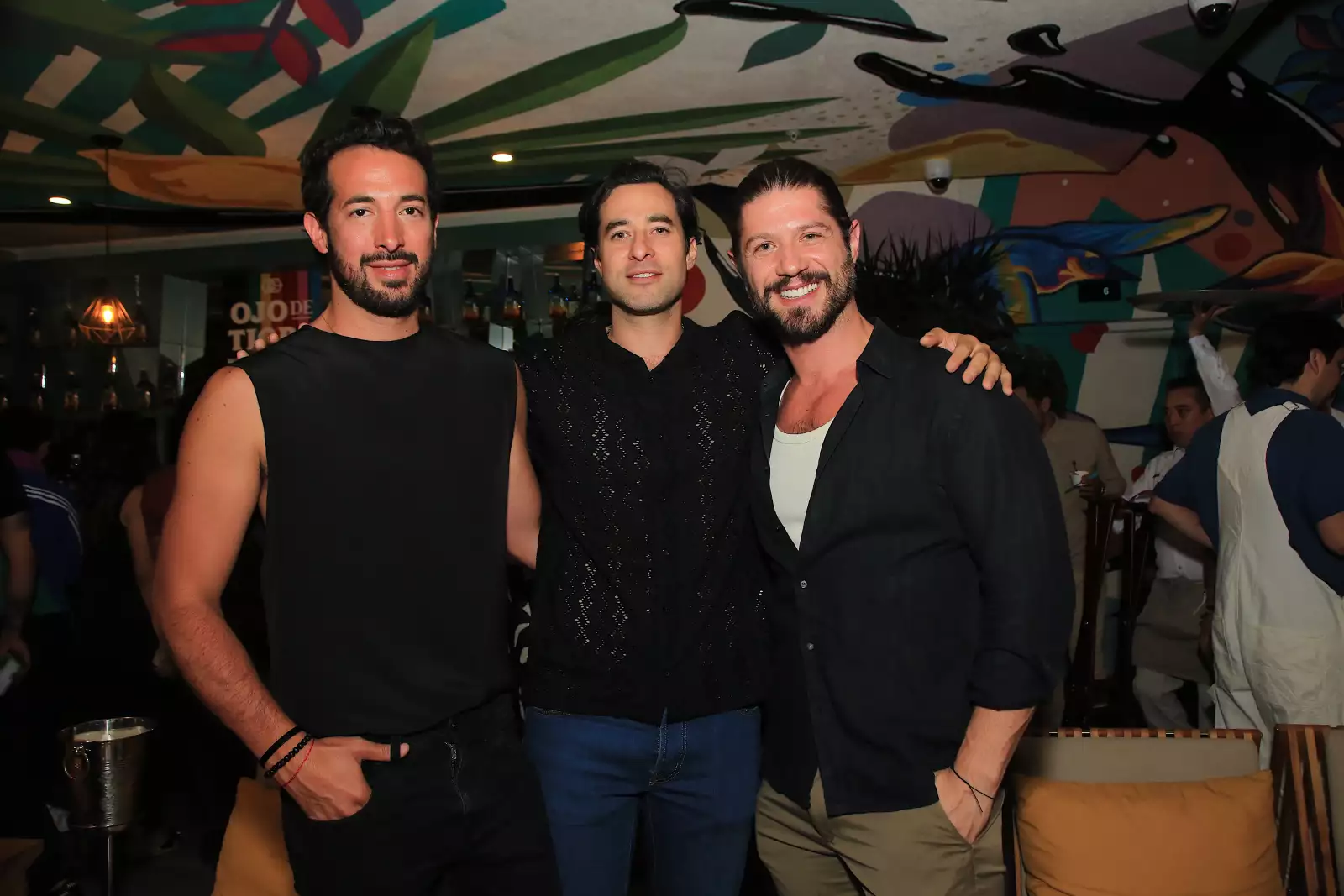 Sergio Andujo, Tomas Cisneros y Alfredo Arnaud 