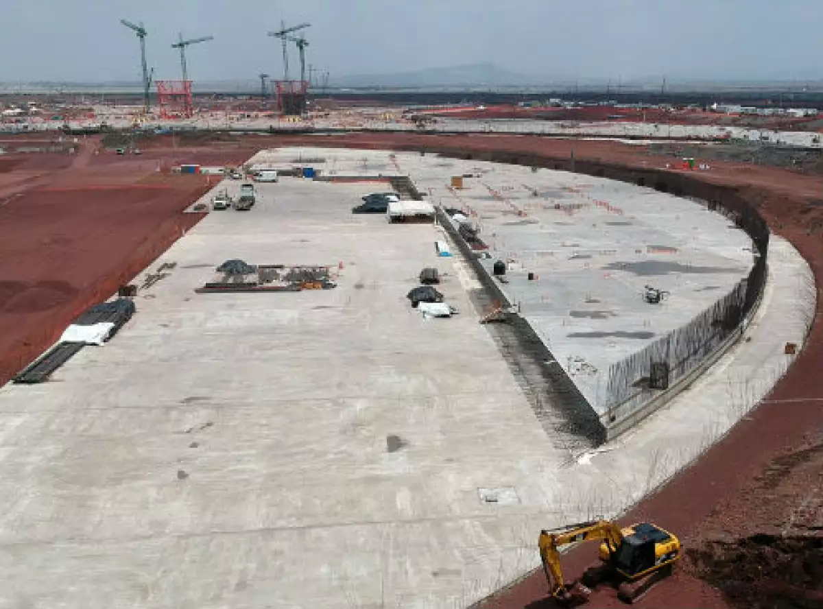 obra del Nuevo Aeropuerto Internacinal de M�xicio