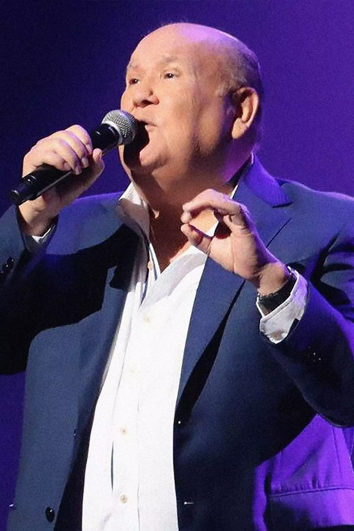 El cantante argentino Leo Dan