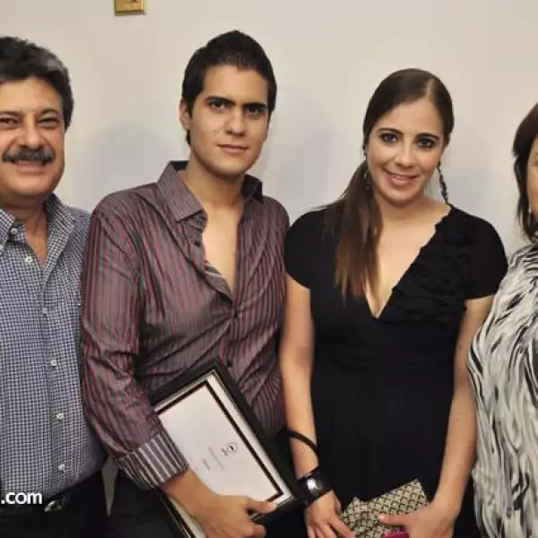 Mariano Morales,Marcelo Morales,Melissa Morales y Martha Montemayor de Morales