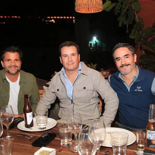 Rafael Pacchiano, Alberto del Moral y Julio Larrondo 