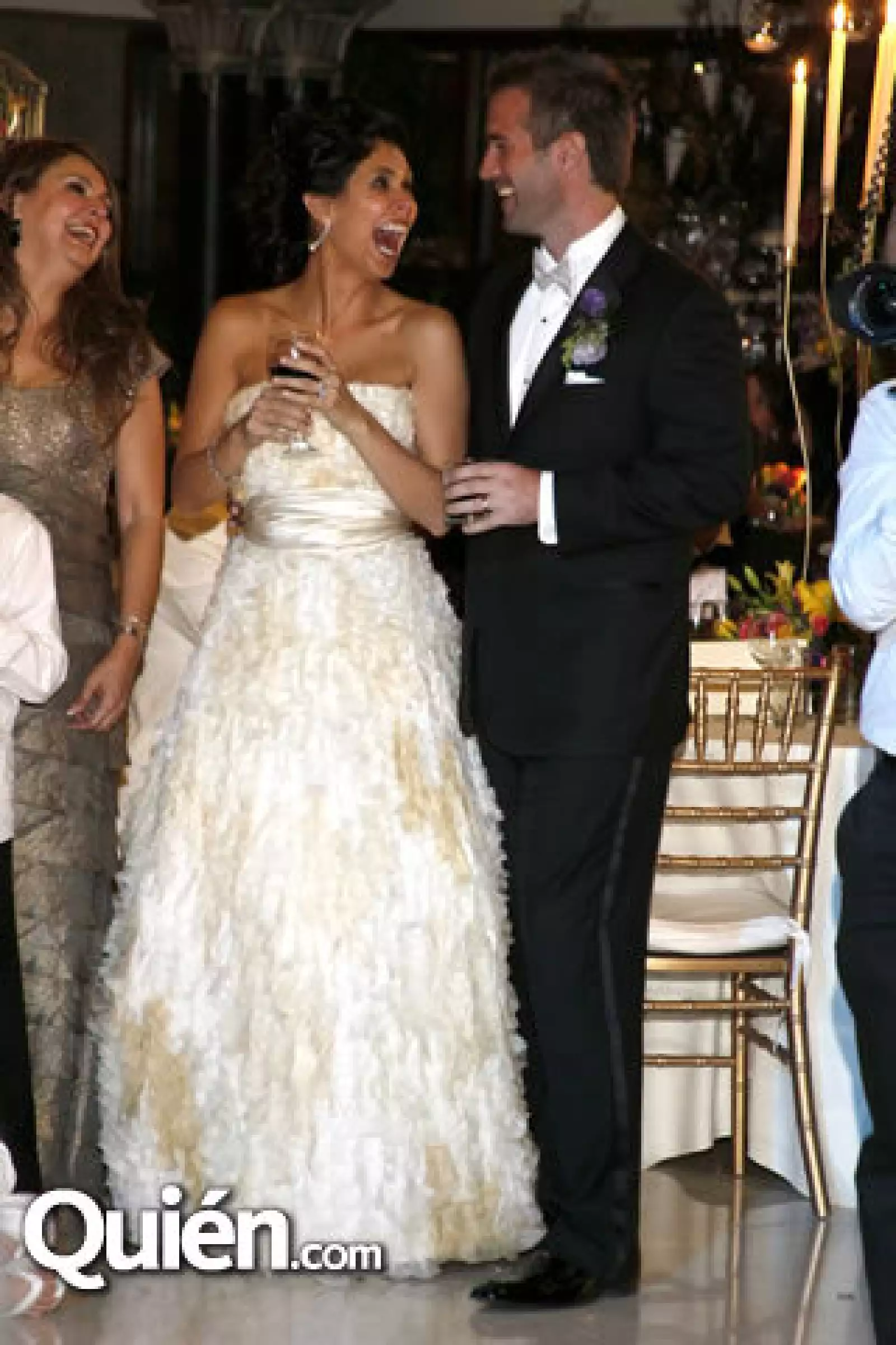 Paola Casale y Luke Middleton