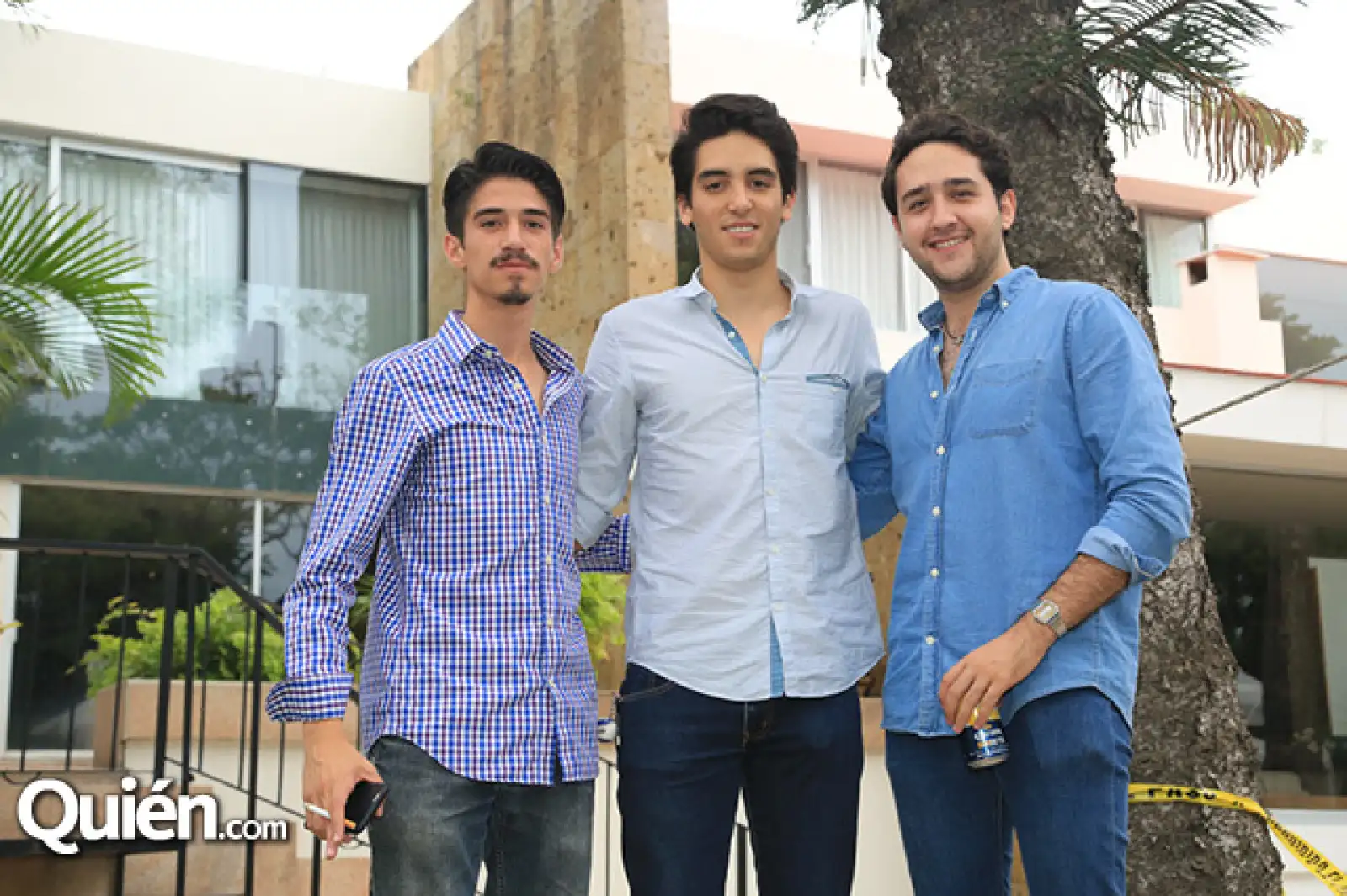 Oscar Madrigal,Marco Zaragoza y Paulo Verdugo