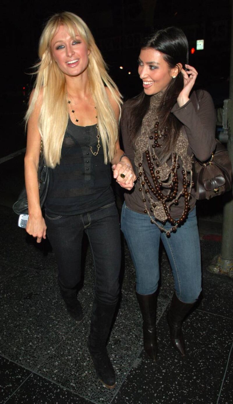 La famosa Kim solía ser asistente de Paris Hilton.