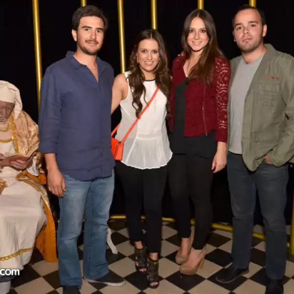 Christopher Montes, Sofía Álvarez, Ceci Ramos y Juan Carlos Chidán