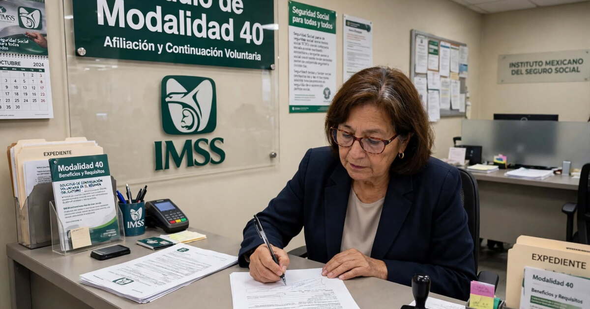 Nuevas reglas para la Modalidad 40 del IMSS