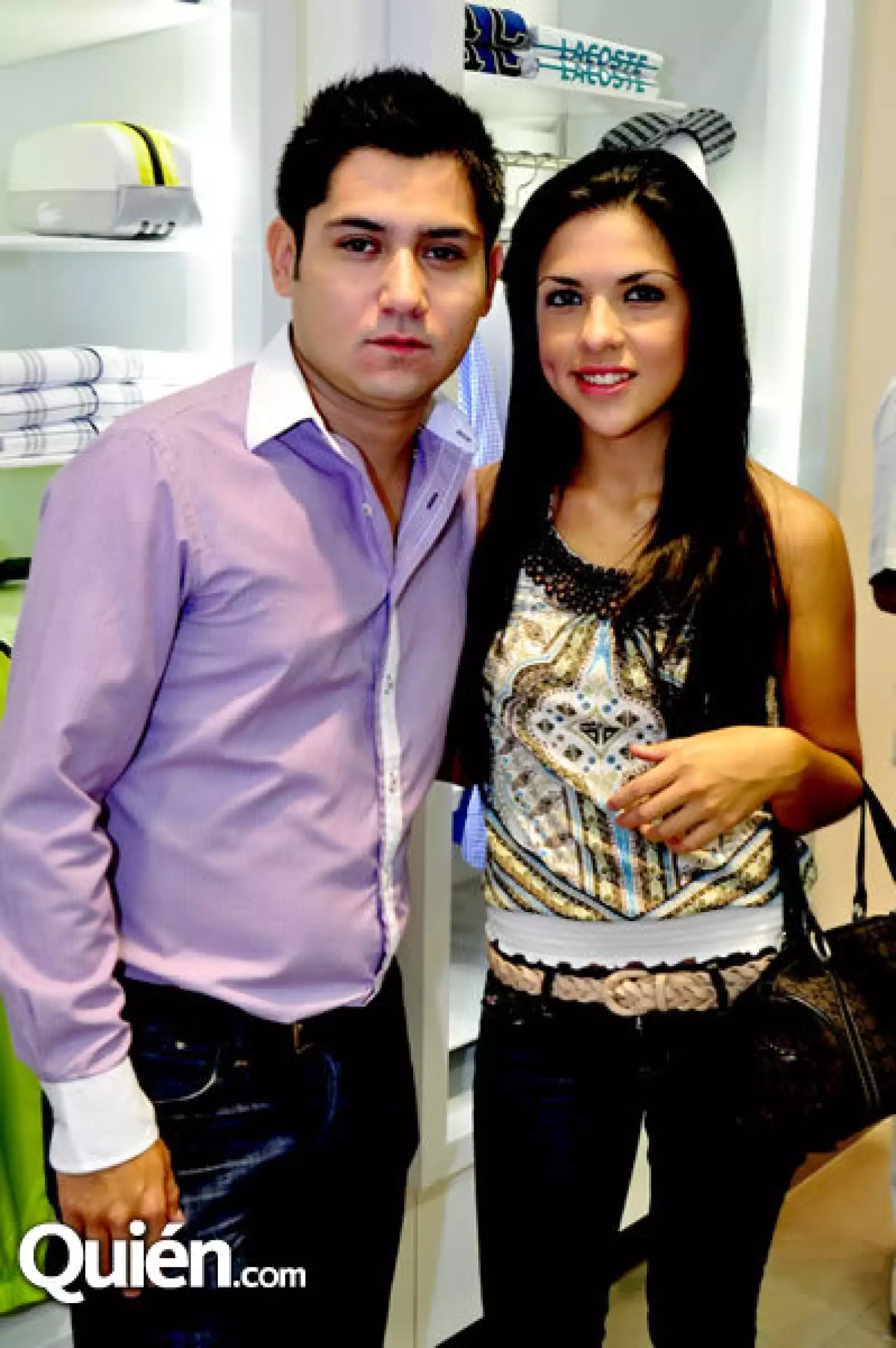 Isaías Cantú y Gisela Islas