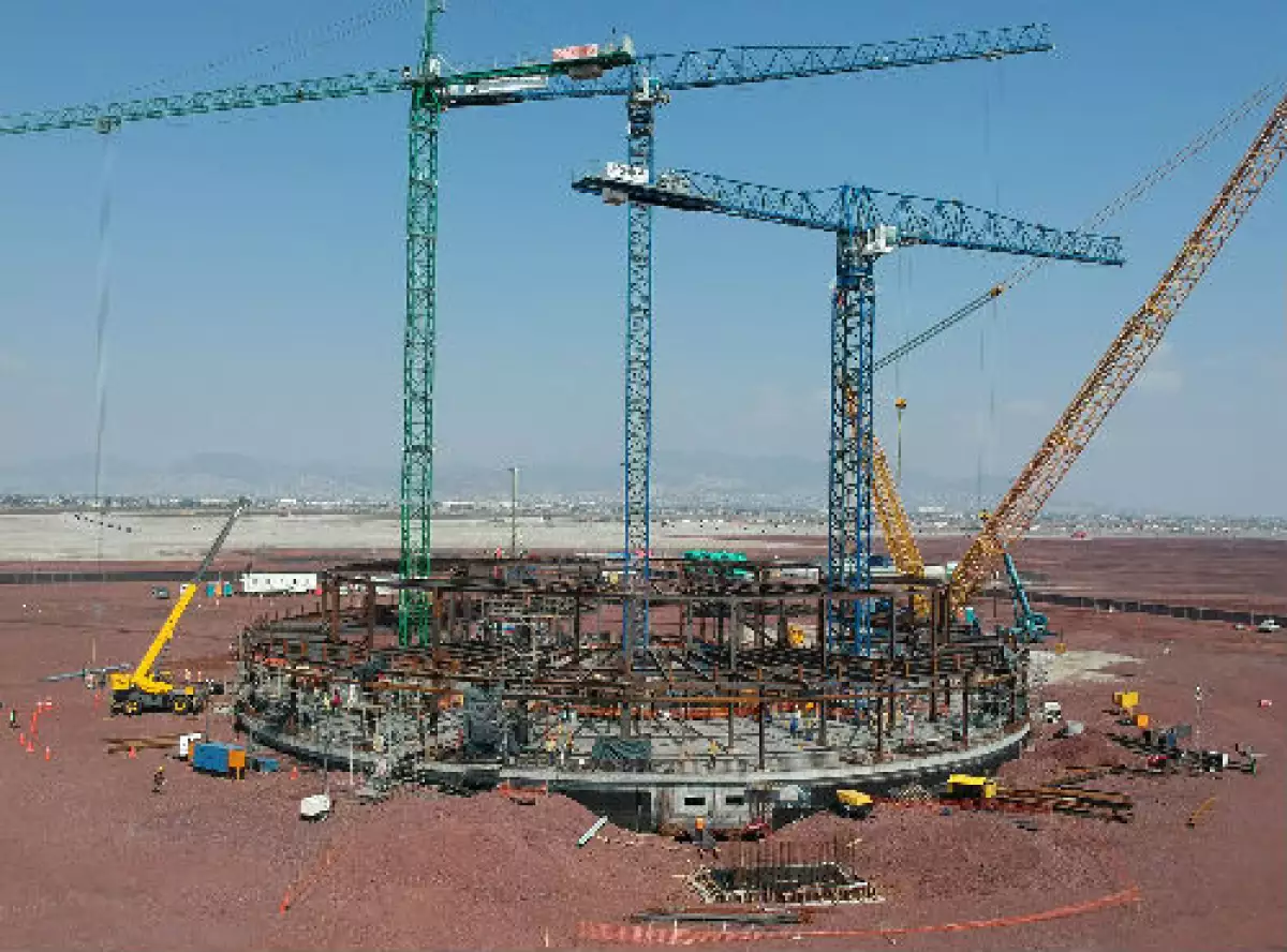 Construcci�n del Nuevo Aeropuerto Internacional de M�xico