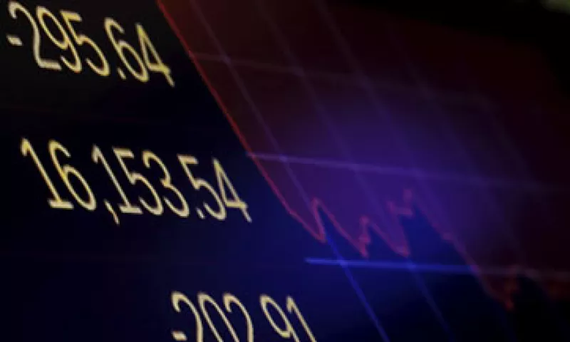 El Dow Jones baja 1.05%. (Foto: Reuters)