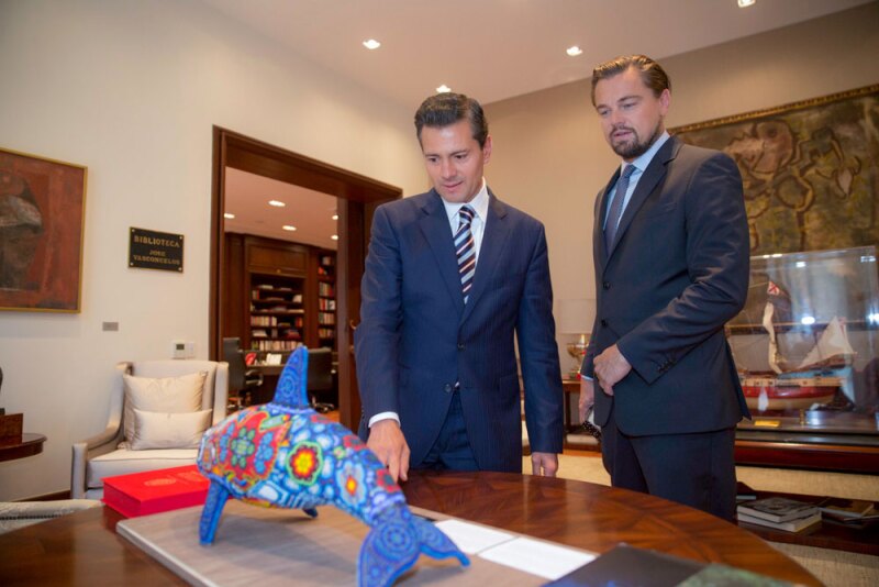Leonardo Dicaprio enrique peña nieto
