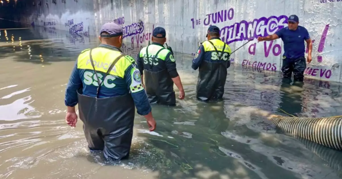 Tláloc no da tregua y Conagua pronostica cuatro días de lluvias intensas en CDMX 