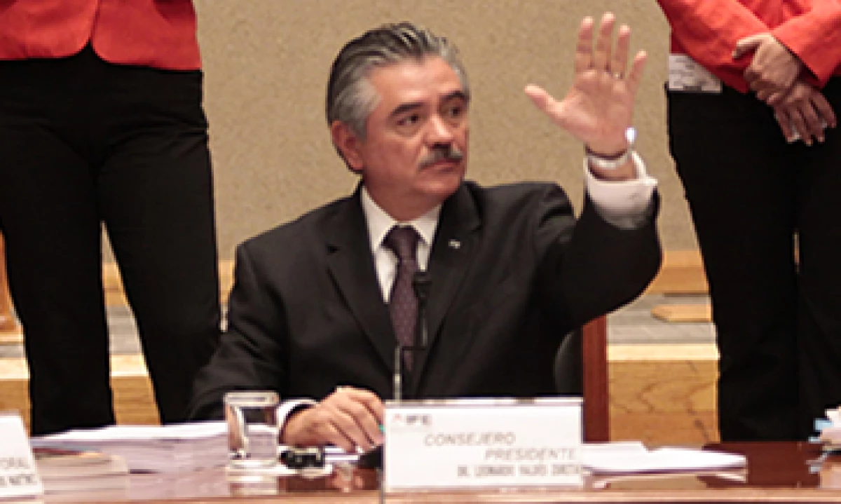 Valdés Zurita admitió que el IFE está obligado a ser cada vez más eficiente. (Foto: Cuartoscuro)