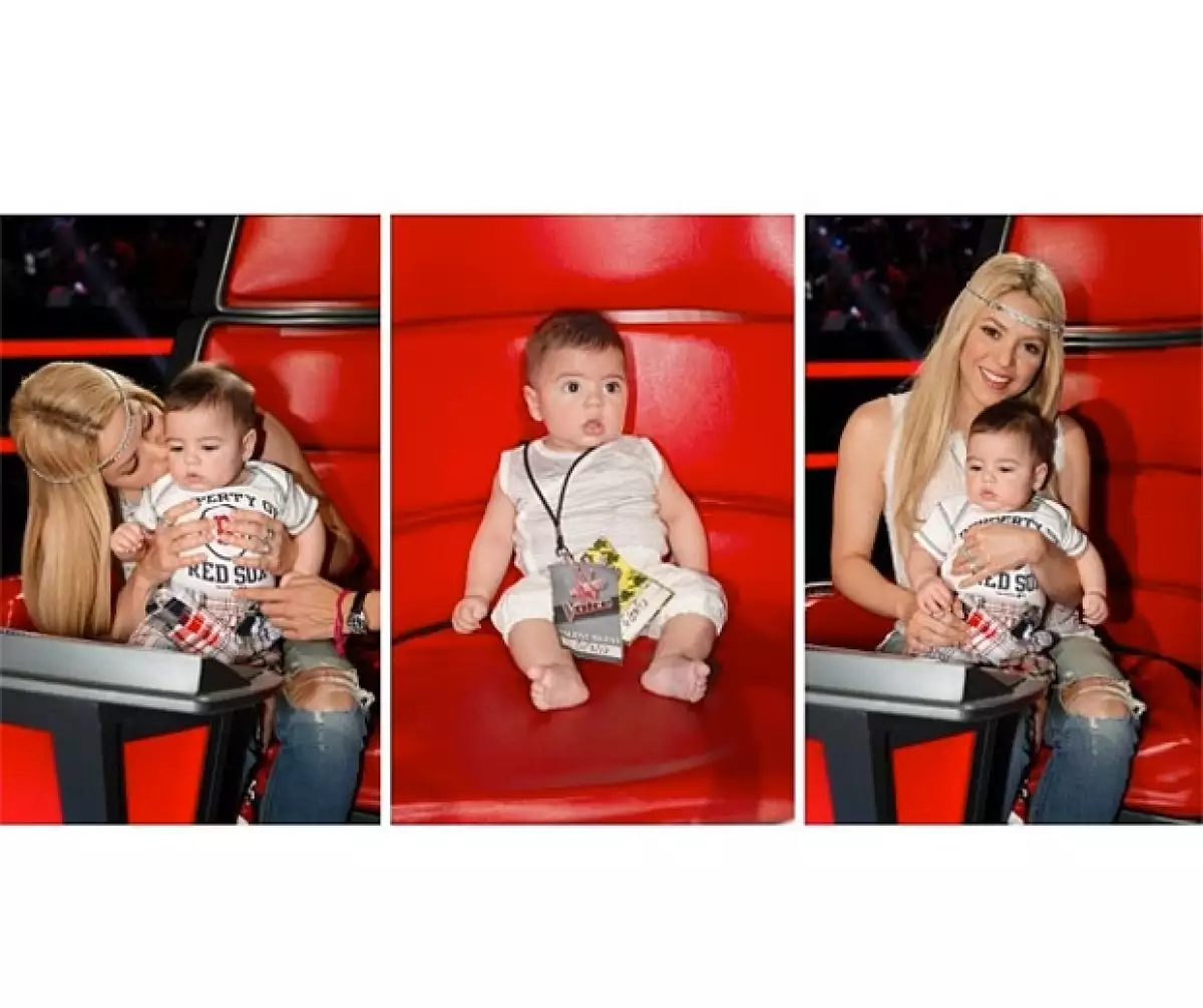 La ex coach de dicho programa compartió en Instagram una foto de ella y su hijo donde escribió un mensaje gracioso, donde resaltaba que sus ex compañeros no eran buena influencia.