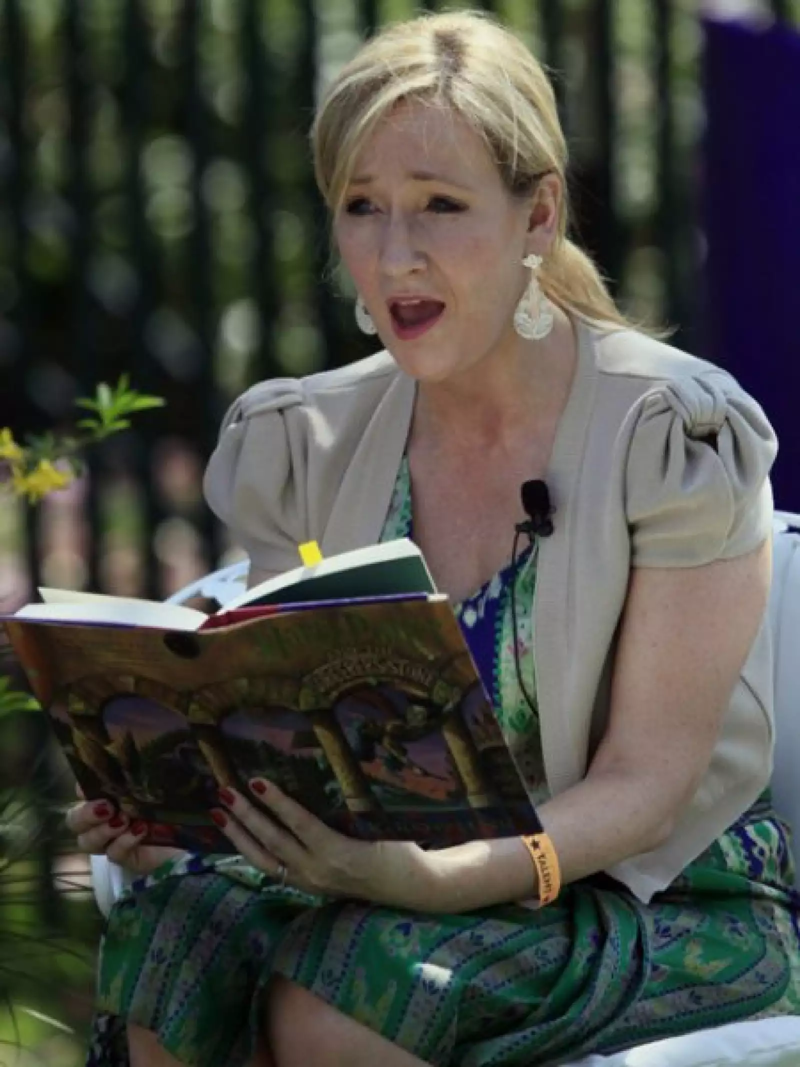 J. K. Rowling fue una de las invitadas.