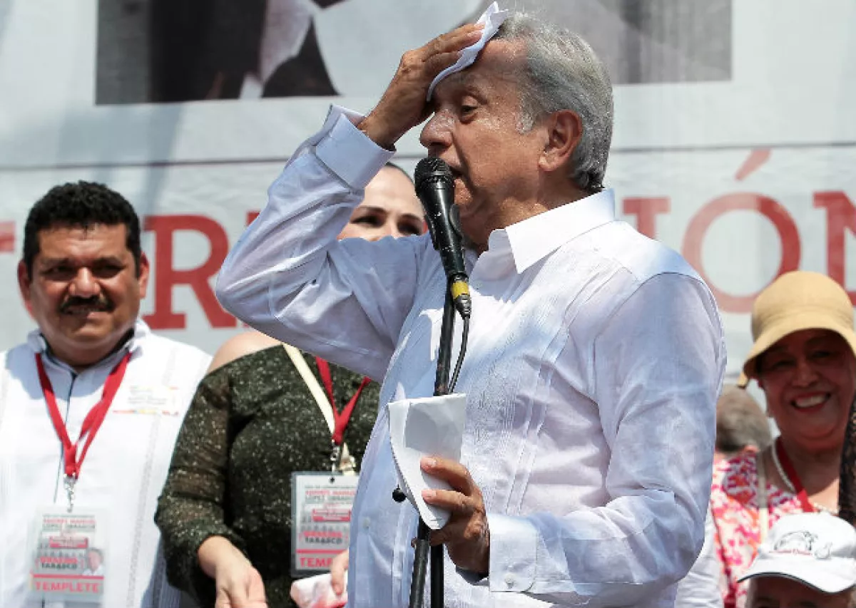 L�pez Obrador de gira en Tabasco