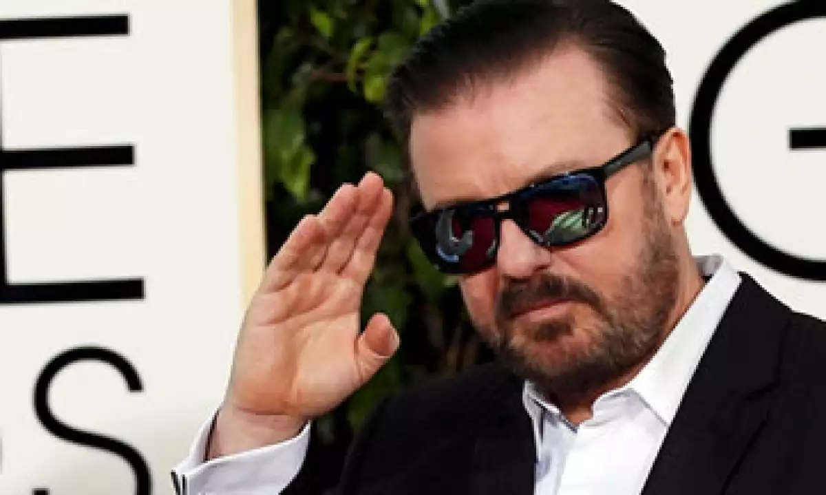 Ricky Gervais, el presentador de la gala. (Foto: Reuters)