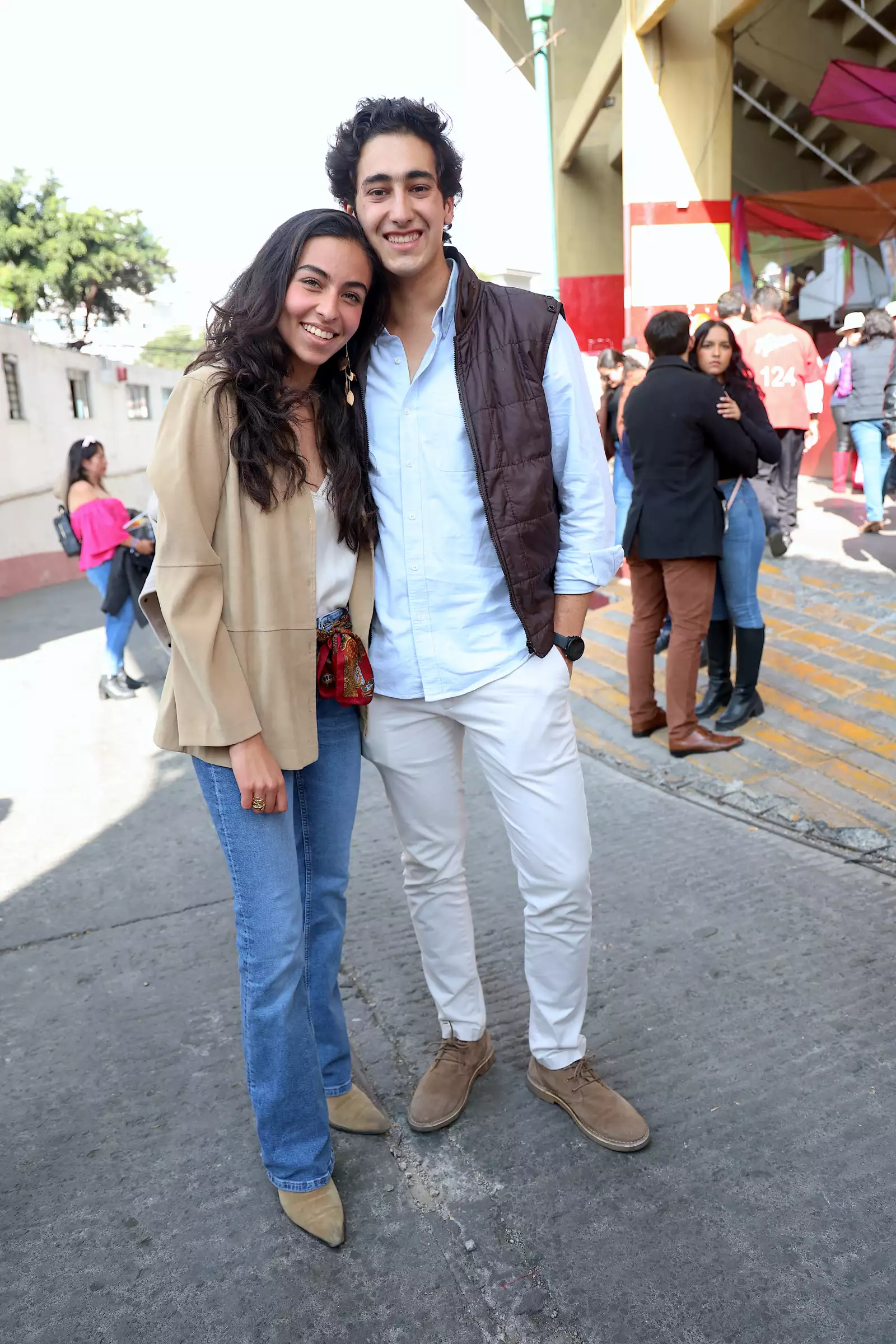 Franco Pérez y Fátima Morales